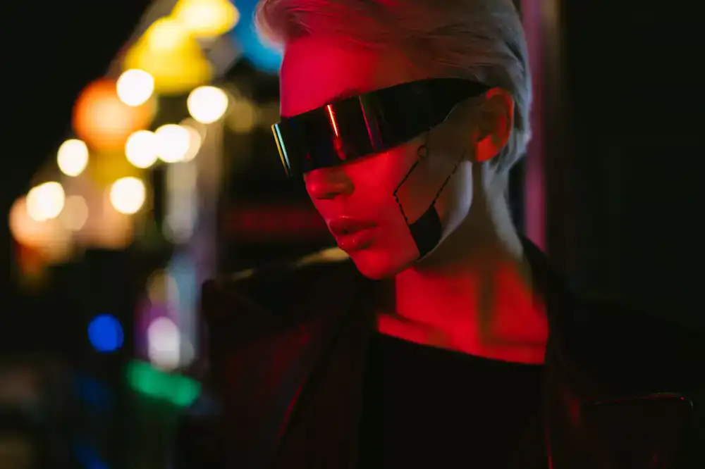 Cyberpunk gameplay screenshot of Neon Necropolis