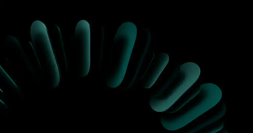 Abstract dark geometric shapes