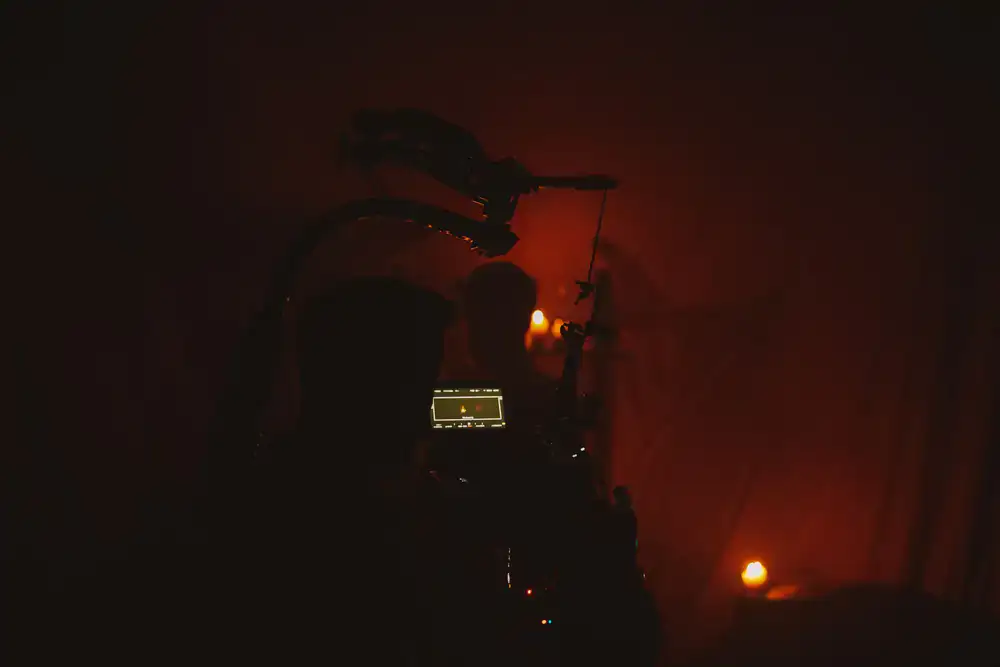 Dark atmospheric gameplay scene
